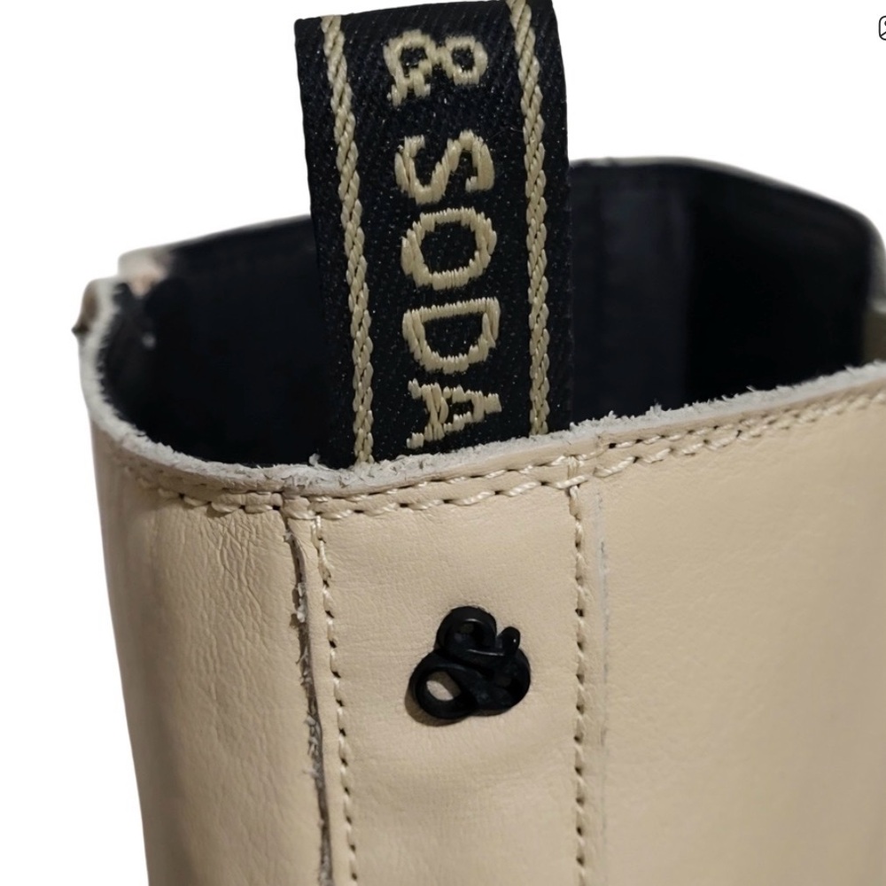 Scotch & Soda Doris Leather KneeHigh Boots tan, worn one time indoors like new 8 - Picture 4 of 5